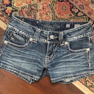 MISS ME Denim Shorts